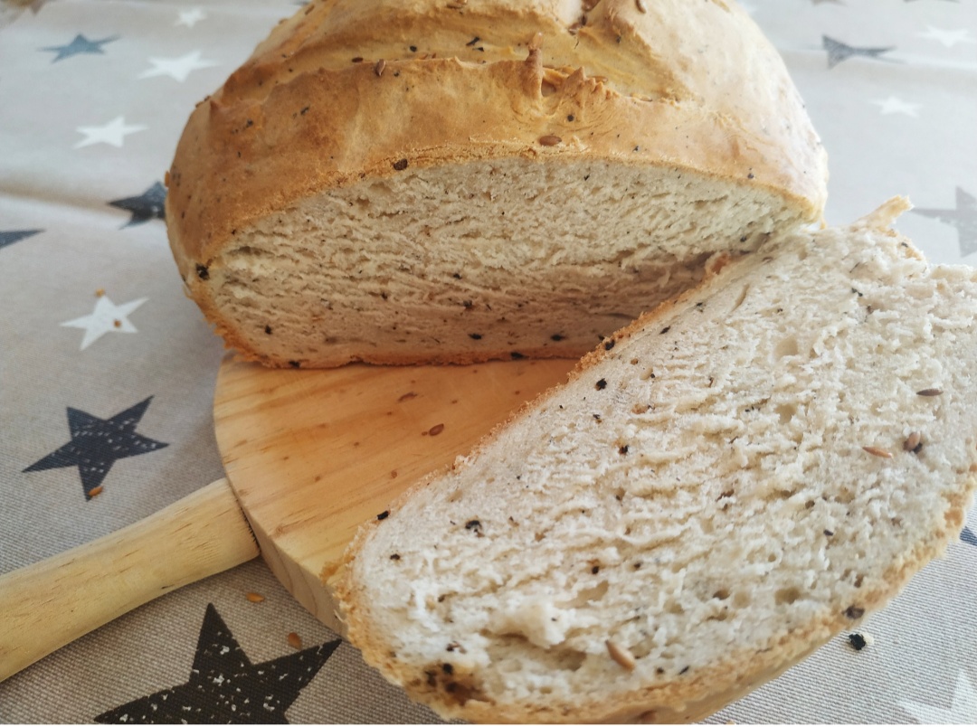 Pan al aroma de Malta - Recetas con Thermomix